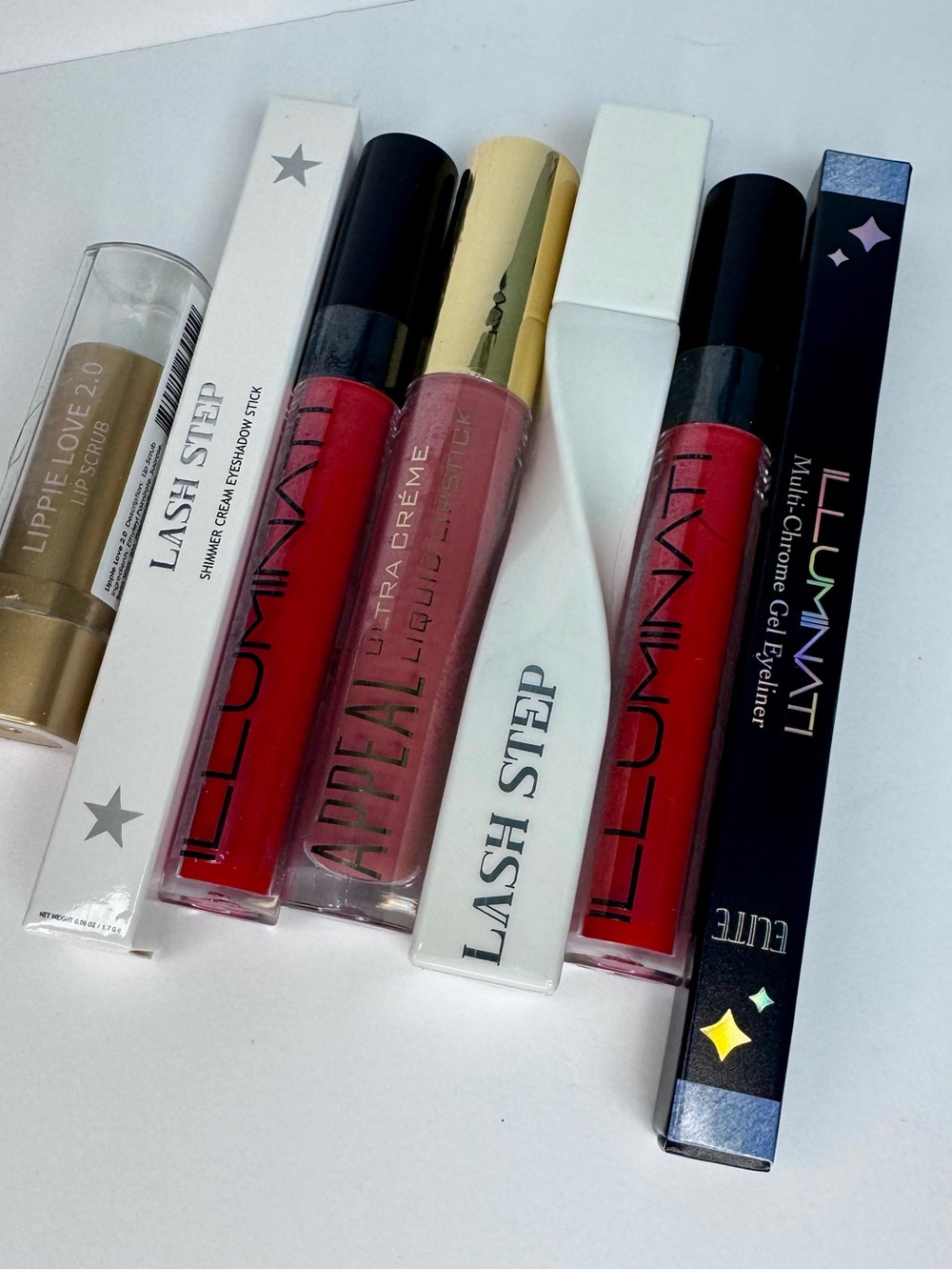 Lippy & Eye Makeup Bundle NEW Sealed! 7 Piece Bundle
